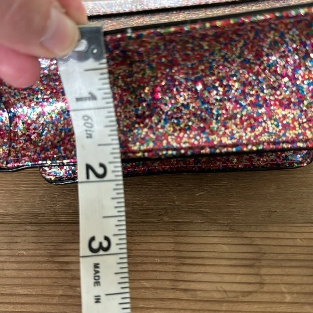 Kate Spade Little Girls GLITTER purse with crossbody strap. - Picture 10 of 10